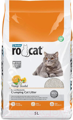 Наполнитель для туалета RO-CAT Baby Orange (5л/4.25кг)