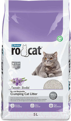 Наполнитель для туалета RO-CAT Baby Lavander (5л/4.25кг)