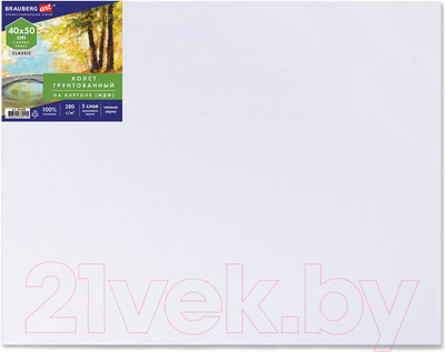 Холст для рисования Brauberg Art Classic / 192188