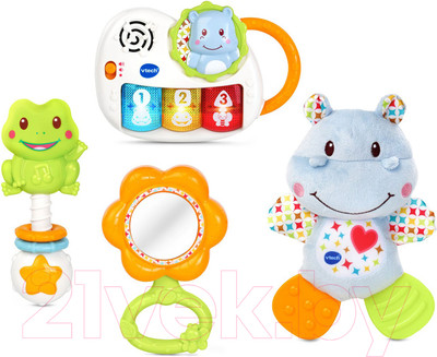 Набор погремушек Vtech Первый подарочный набор / 80-522026