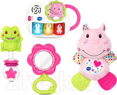 Набор погремушек Vtech Первый подарочный набор / 80-522056