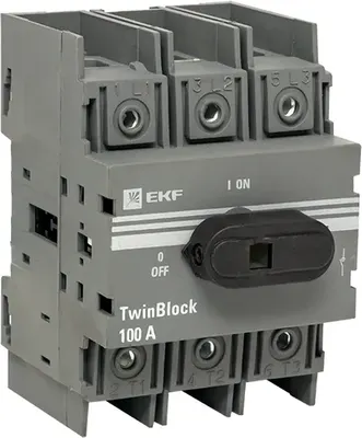 Блок-разъединитель EKF PROxima tb-100-3p-f