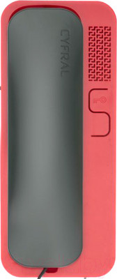 Аудиодомофон Cyfral Unifon Smart B (графит/красный)