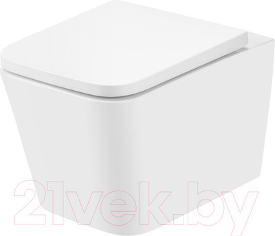 Унитаз подвесной Uptrend Gravis Rimless TR2216 (с сиденьем)