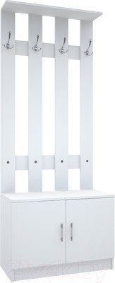 Секция в прихожую МДК СПР 1970x800x380 (белый)