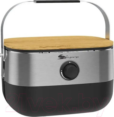 Газовый гриль Sahara Mini BBQ/ MINIEW-SS (серебристый)