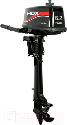 Мотор лодочный HDX R series T 6.2 BMS (с топливным баком 24л)