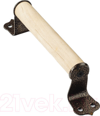 Ручка дверная Секрет Киров РСД-150 Ручка-скоба круглая (светлое дерево)