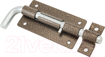 Щеколда Секрет Киров ЗД-10 120мм (антик бронза)