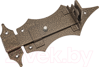 Щеколда Секрет Киров ЗД-14 С проушиной (антик бронза)