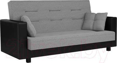Диван Mebel-Ars Лофт (рогожка серая)