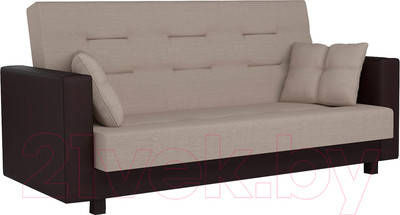 Диван Mebel-Ars Лофт (рогожка бежевая)