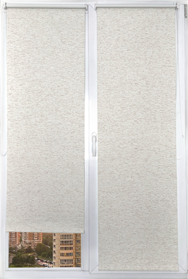 Рулонная штора АС МАРТ Оливия 38x160 (лен)