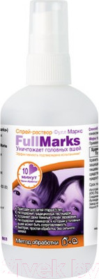 Противопедикулезный набор Full Marks Противопедикулезный (150мл)