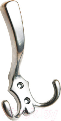 Крючок для одежды Металлист №9 (хром эффект)