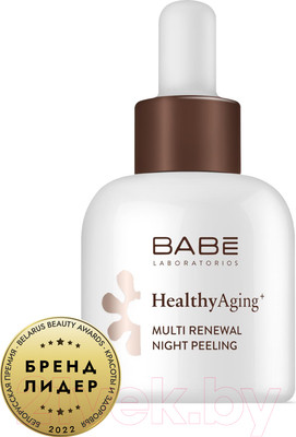 Сыворотка для лица Laboratorios Babe Healthy Aging+ Мультиобновляющая ночная (30мл)