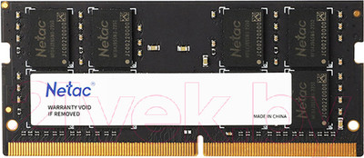 Оперативная память DDR4 Netac Basic (NTBSD4N32SP-16)