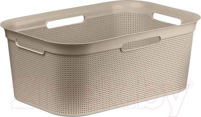 Корзина для белья Rotho Laundry Brisen / 1023607422 (41л, капучино)