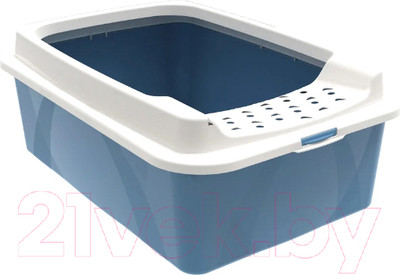 Туалет-лоток Rotho Bonnie ECO Top Entry / 4004706161 (голубой)