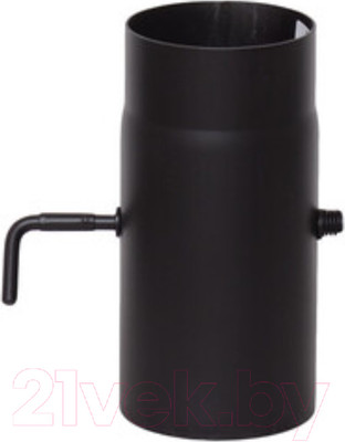 Шибер для дымохода LaVa Поворотный 1000мм Д150 (черный)