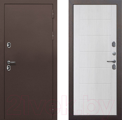 Входная дверь Гарда Isoterma Астана милки (96x205, правая)