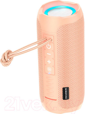Портативная колонка Borofone BR21 (розовый)