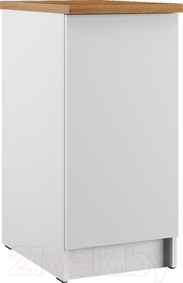 Шкаф-стол кухонный Eligard Urban ШСКс 40 (белый/дуб ланселот)