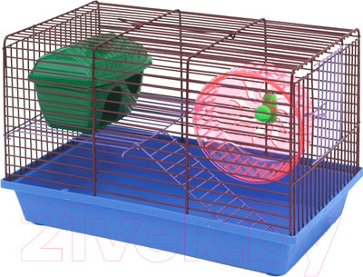 Клетка для грызунов ЗООМарк 2-х этажная / 125ж