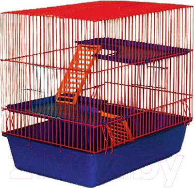 Клетка для грызунов ЗООМарк 3-х этажная / 130