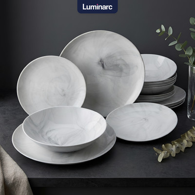 Набор тарелок Luminarc Diwali Marbre / Q0216 (18шт)