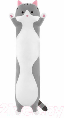 Подушка-игрушка Maxitoys Кот Батон / 21306/70 (серый)