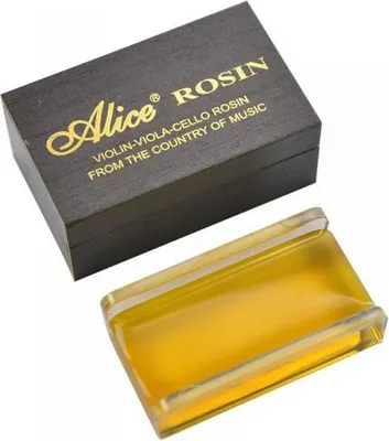 Канифоль для смычковых Alice A013C