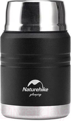 Термос для еды Naturehike NH20SJ041 (500мл, черный)