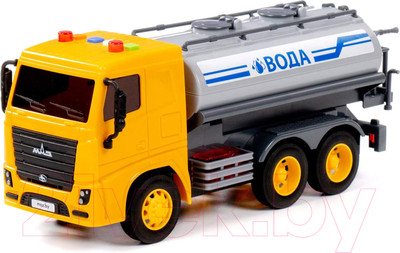 Автомобиль игрушечный Полесье МАЗ Поливочный со светом и звуком / 94100 (инерционный)