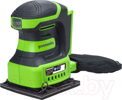 Вибрационная шлифовальная машина Greenworks G24SS14 24V / 3100507 (без АКБ и ЗУ)