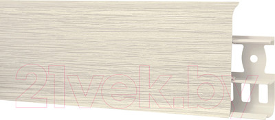 Плинтус Ideal Деконика 418 70мм (2.2м, дуб жемчужный)