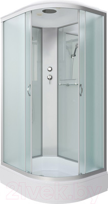 Душевая кабина Niagara NG-33084-14L 100x80 (матовое стекло)