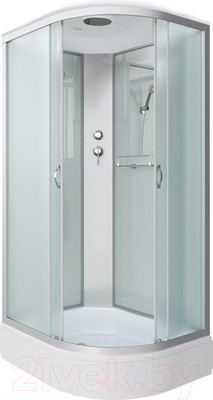 Душевая кабина Niagara NG-33184-14L 100x80 (матовое стекло)