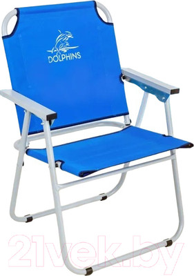 Кресло складное НПО Кедр Dolphins / AKS-B-13 (синий)