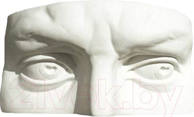Гипсовая фигура художественная Мастерская Экорше Глаза Давида / 20-206