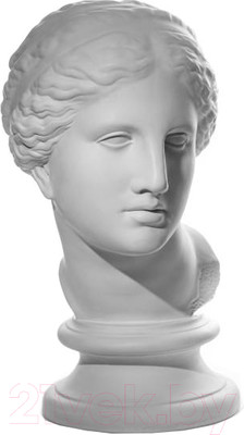 Гипсовая фигура художественная Мастерская Экорше Голова Афродиты Книдос / 10-110