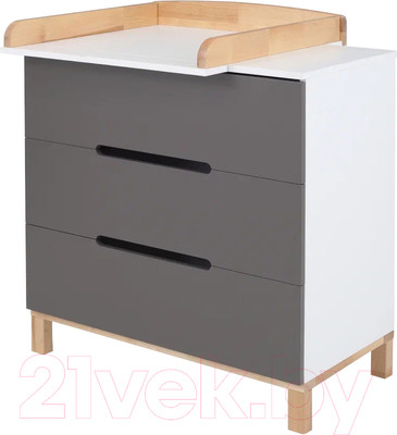 Комод пеленальный Rant Indy / 97 (Moon Grey)