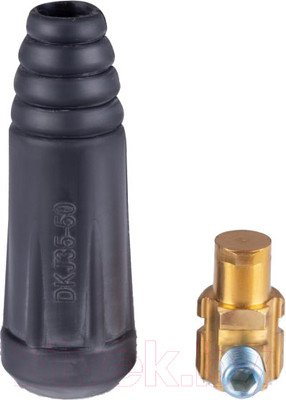 Вилка кабельная для сварочного аппарата FoxWeld Varteg 35-50 / 4694