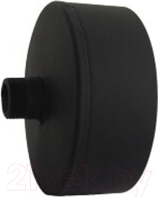 Заглушка дымохода LaVa С конденсатоотводом Д120 (черный)