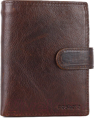 Портмоне Poshete 196-3913-14-DBW (коричневый)