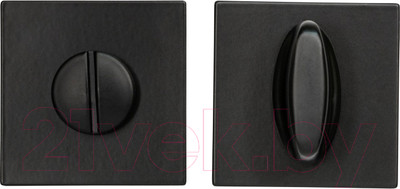 Фиксатор дверной защелки Abriss BK 2105 MBP (черный матовый)