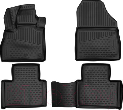 Комплект ковриков для авто ELEMENT 3D02406210K 3D для Renault Scenic (4шт)