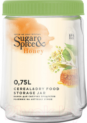 Емкость для хранения Sugar&Spice Honey / SE224810050 (фисташковый)