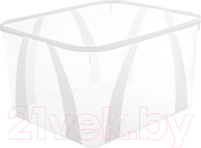 Контейнер для хранения Rotho Lona / 1047000096 (25л, прозрачный)