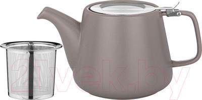 Заварочный чайник Bronco Velour / 470-381 (серый)